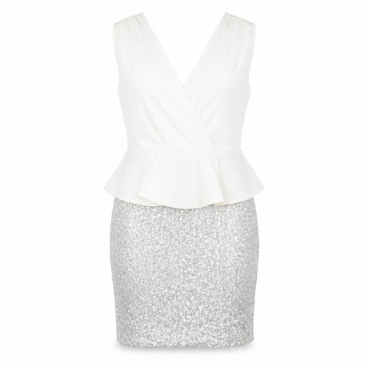 Glamorous Womens White   Bodycon  Size 12