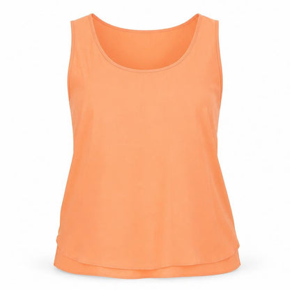 Womens UK Size 12 Papaya Orange Camisole T-Shirt
