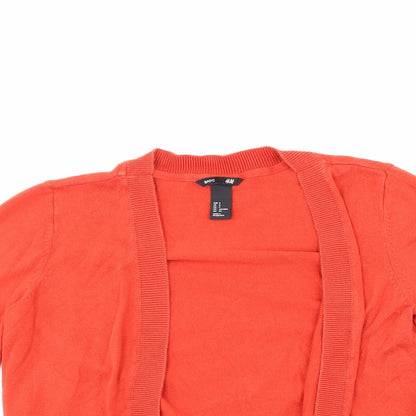 H&M  Womens Red   Cardigan Jumper Size S