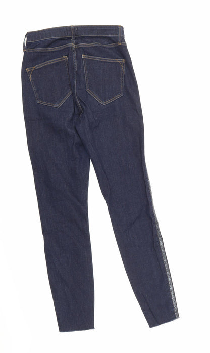 River Island Womens Blue   Straight Jeans Size 10 L27 in