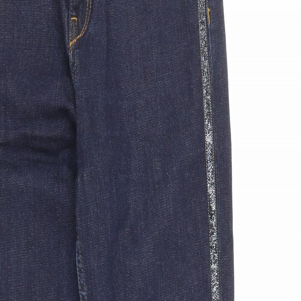 River Island Womens Blue   Straight Jeans Size 10 L27 in
