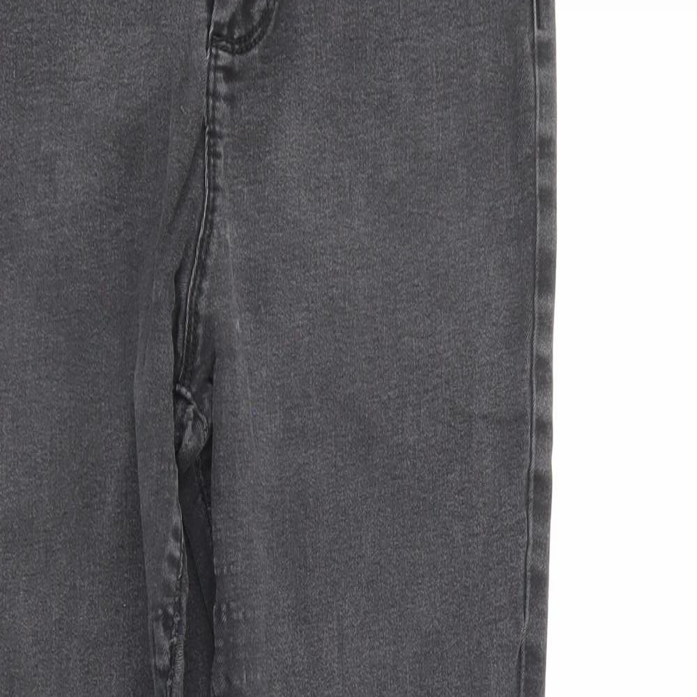 Womens UK Size 16 Denim & Co. Slim Fit Skinny Black Jeans