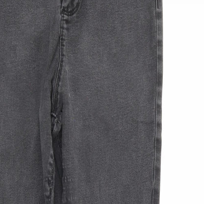 Womens UK Size 16 Denim & Co. Slim Fit Skinny Black Jeans