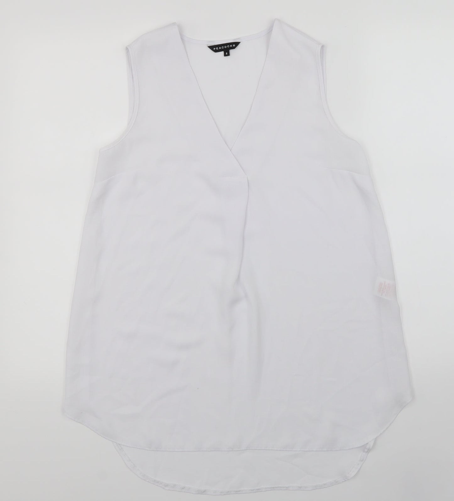 Peacocks Womens White   Camisole Tank Size 8