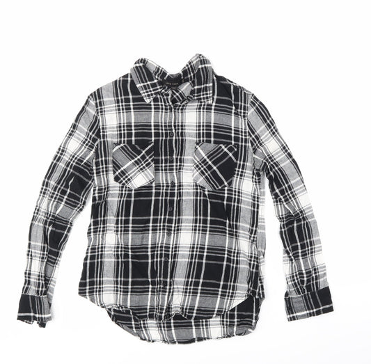 Mens UK Size S Love Tree Grey  Button-Up Long Sleeve Casual Shirt