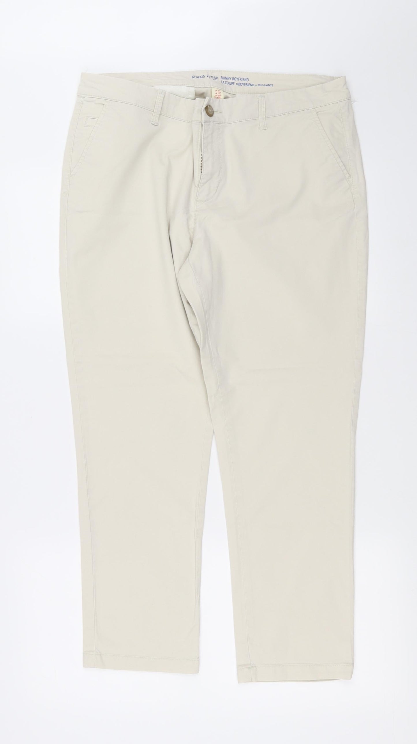 Gap Womens White   Straight Jeans Size 10 L24 in