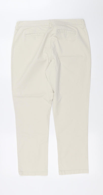 Gap Womens White   Straight Jeans Size 10 L24 in