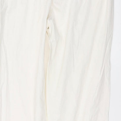 TALLY WEiJL Womens White   Straight Jeans Size 10 L30 in