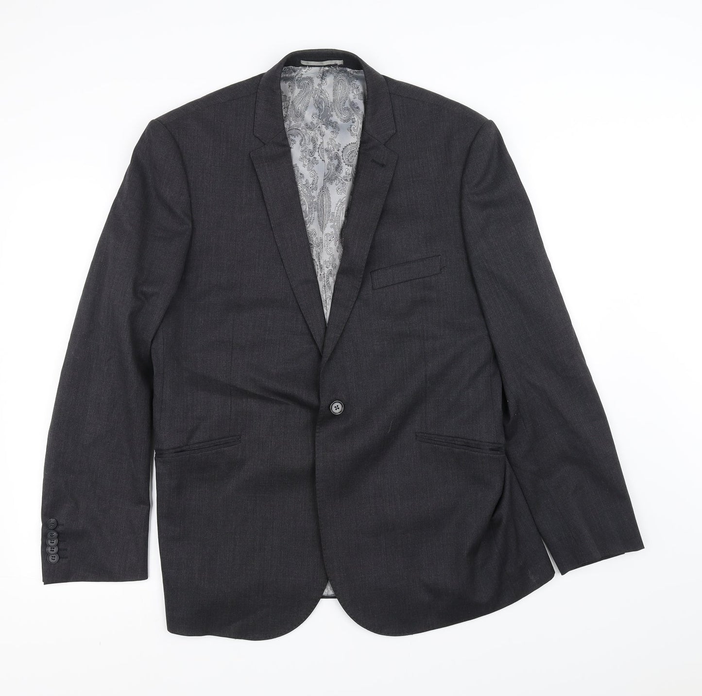 Mens UK Size 42 Taylor & Wright Regular Grey Suit Jacket