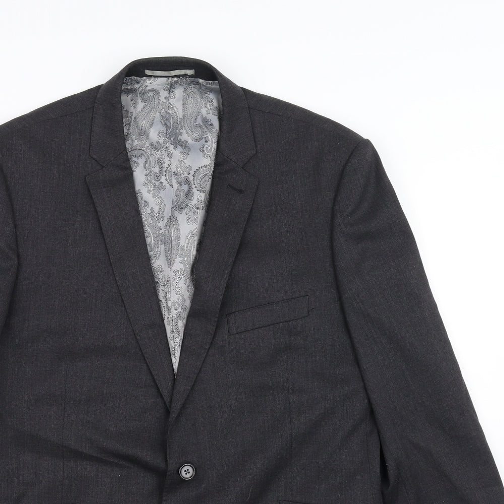 Mens UK Size 42 Taylor & Wright Regular Grey Suit Jacket