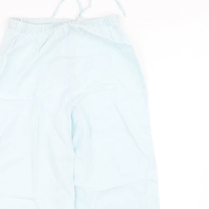Womens UK Size 10 Marks and Spencer Regular Fit  Blue Trousers