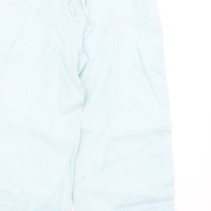 Womens UK Size 10 Marks and Spencer Regular Fit  Blue Trousers