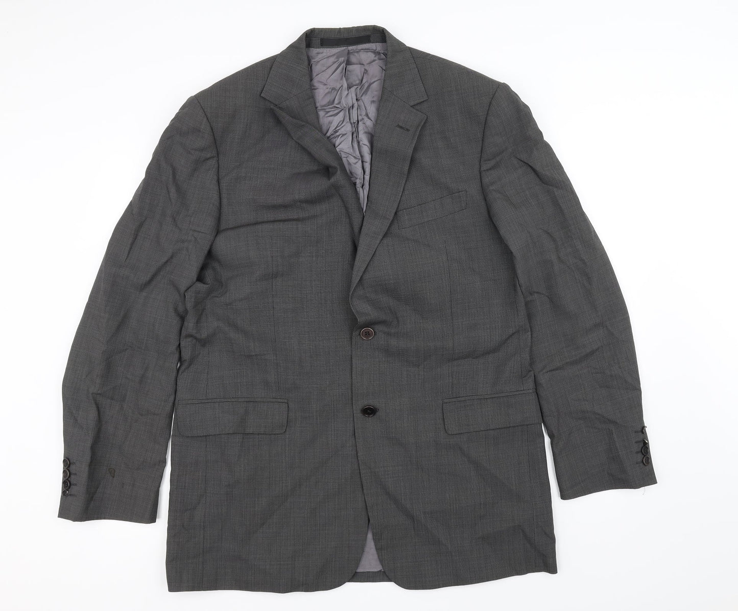 Mens UK Size 42 Marks and Spencer Regular Grey Suit Jacket