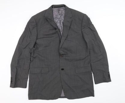 Mens UK Size 42 Marks and Spencer Regular Grey Suit Jacket