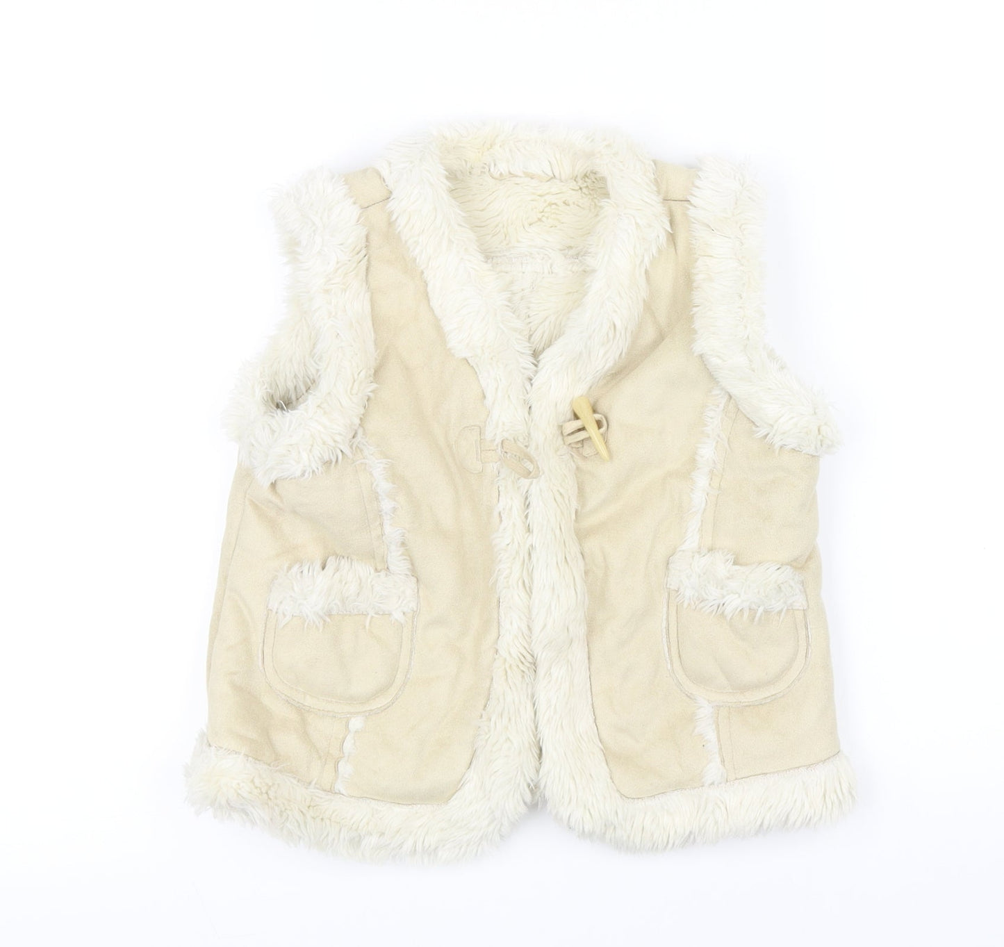 Mother care Girls White   Jacket  Size 6-7 Years