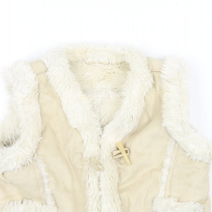 Mother care Girls White   Jacket  Size 6-7 Years