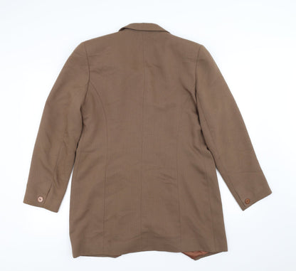 Womens UK Size 14 DEBINHAMS Brown Parka Coat