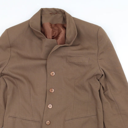 Womens UK Size 14 DEBINHAMS Brown Parka Coat