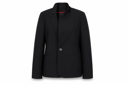 Womens UK Size 12 New Look Black Overcoat