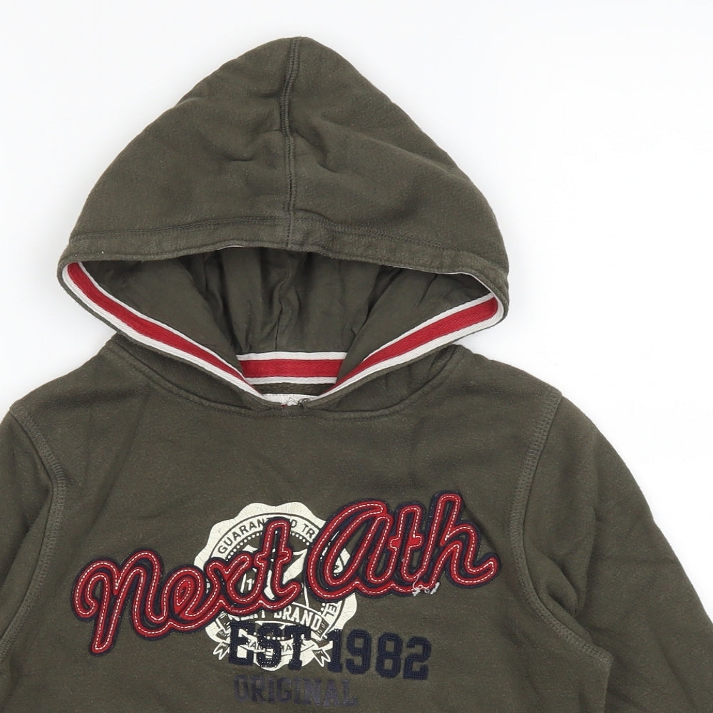 NEXT Boys Green   Pullover Hoodie Size 5 Years
