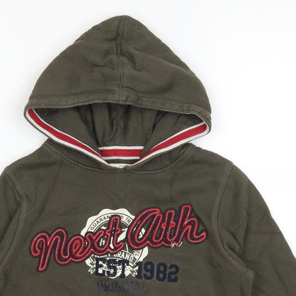 NEXT Boys Green   Pullover Hoodie Size 5 Years