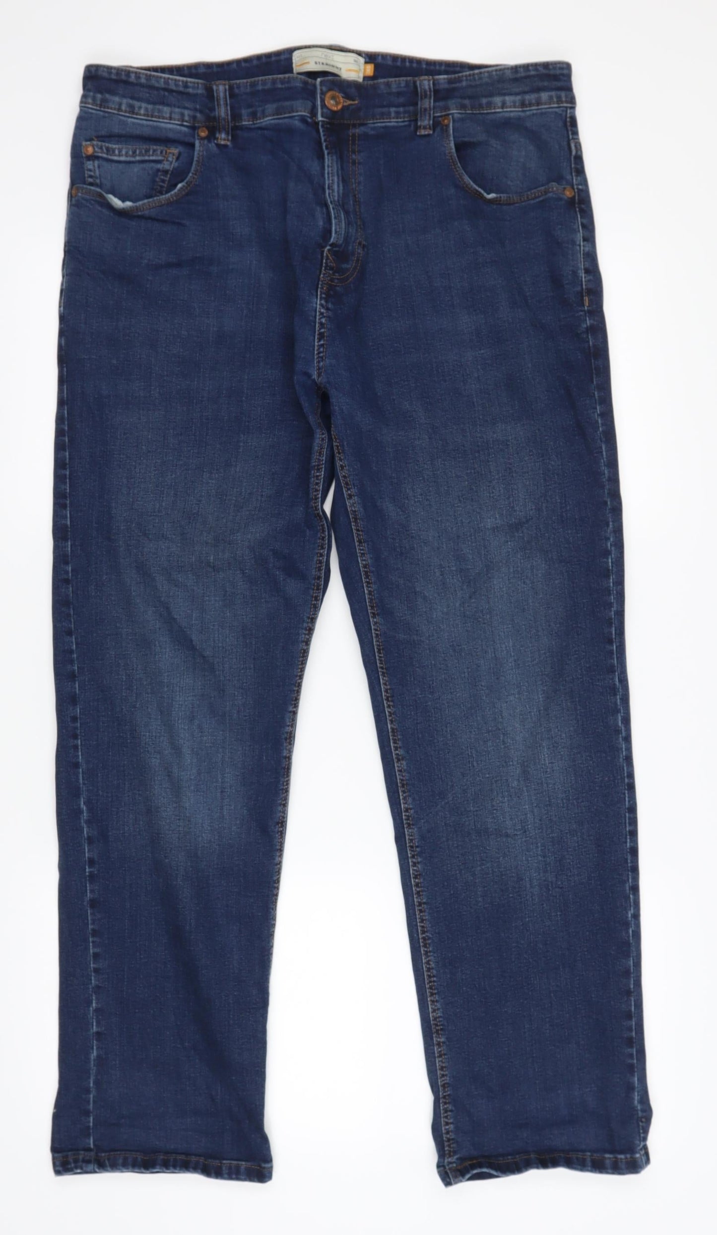 NEXT Womens Blue   Straight Jeans Size 36 L28 in