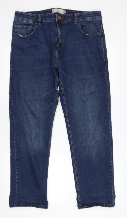 NEXT Womens Blue   Straight Jeans Size 36 L28 in