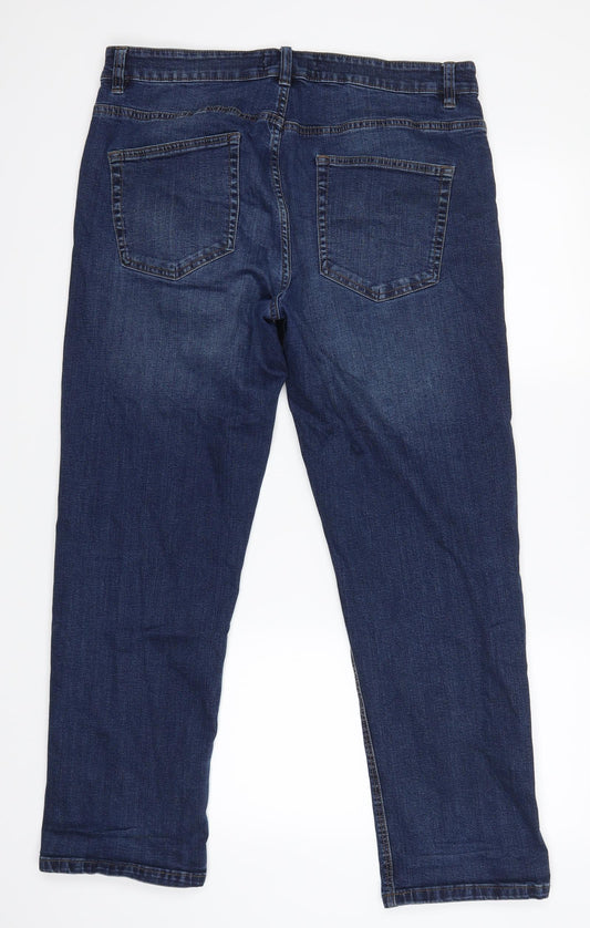 NEXT Womens Blue   Straight Jeans Size 36 L28 in