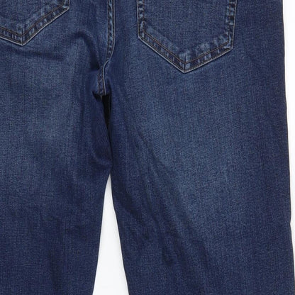 NEXT Womens Blue   Straight Jeans Size 36 L28 in