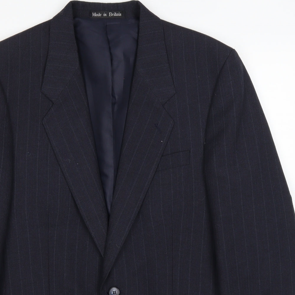Mens UK Size 36 greenwoods Regular Blue Suit Jacket
