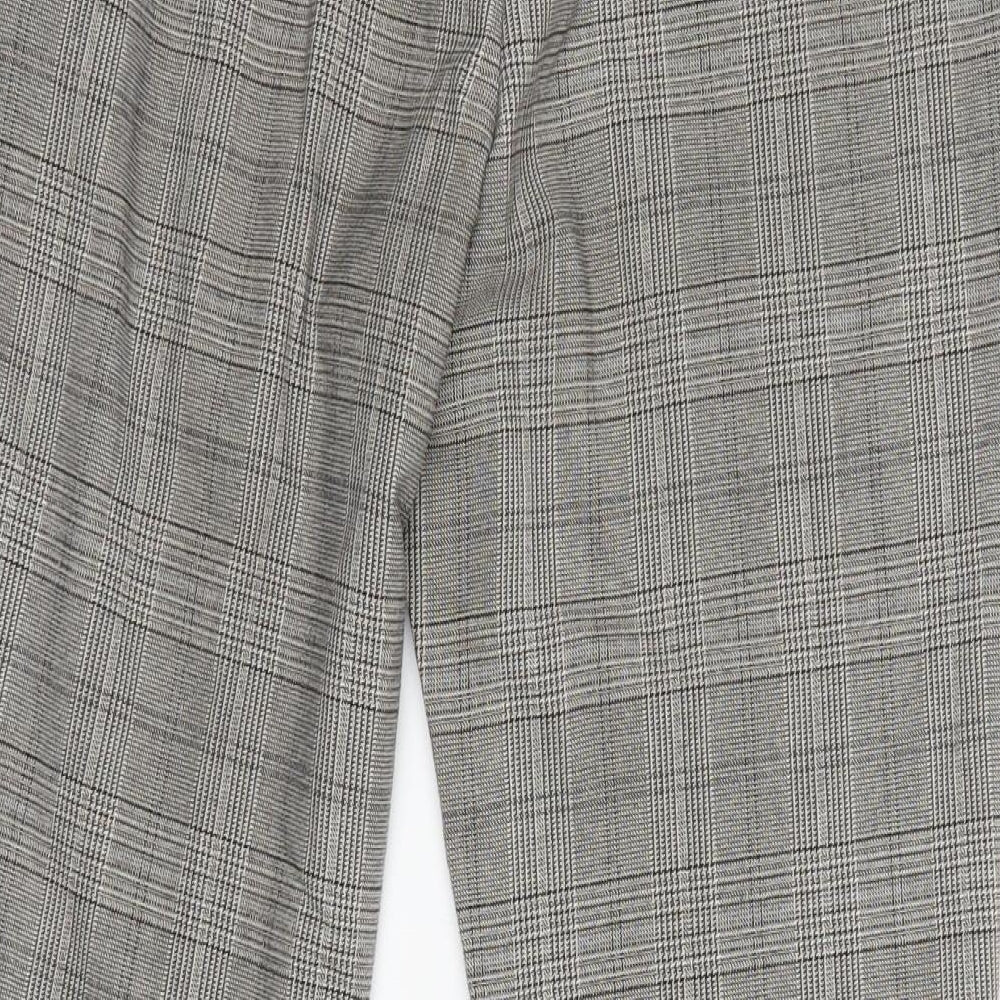 Womens UK Size 38 H&M Regular Fit  Brown Trousers