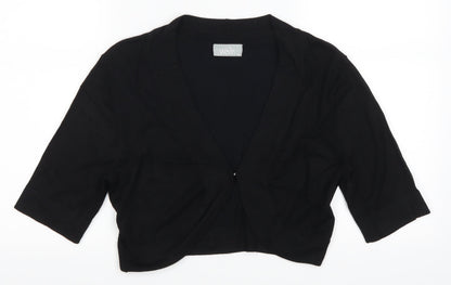 Wallis Womens Black   Cardigan Jumper Size M