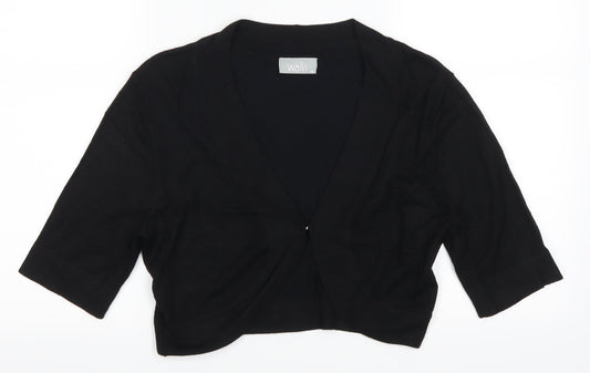 Wallis Womens Black   Cardigan Jumper Size M