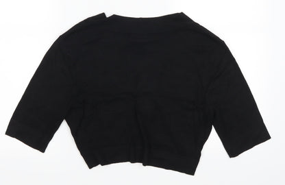 Wallis Womens Black   Cardigan Jumper Size M