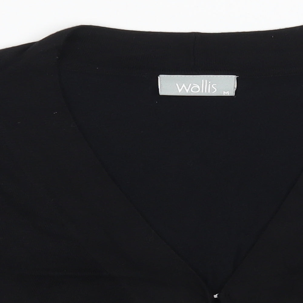 Wallis Womens Black   Cardigan Jumper Size M