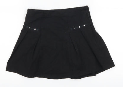 NEXT Girls Black   Skater Skirt Size 5 Years