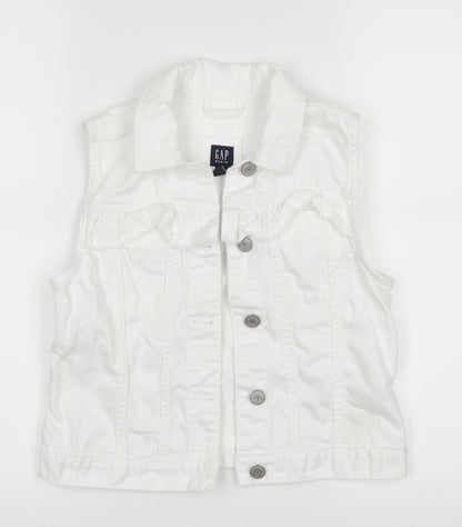 Gap Girls White   Jacket  Size XL