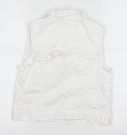 Gap Girls White   Jacket  Size XL