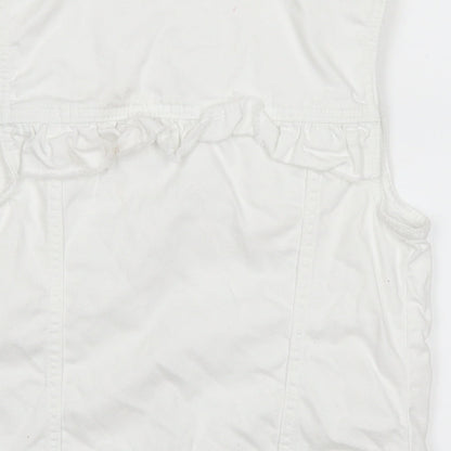 Gap Girls White   Jacket  Size XL