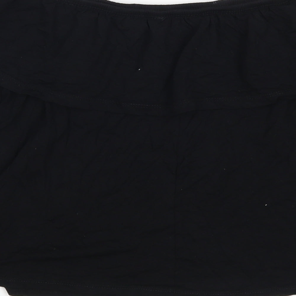 Womens UK Size 8 Atmosphere Black Basic Blouse