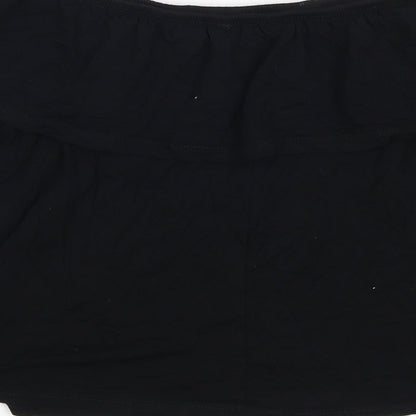 Womens UK Size 8 Atmosphere Black Basic Blouse