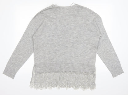 George Womens Grey   Pullover Jumper Size 16