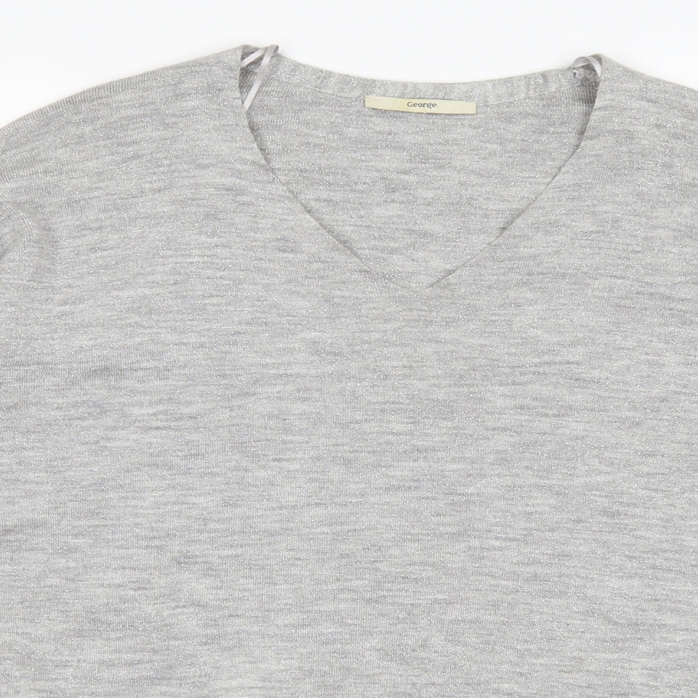 George Womens Grey   Pullover Jumper Size 16