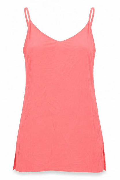F&F` Womens Pink   Basic Tank Size 10