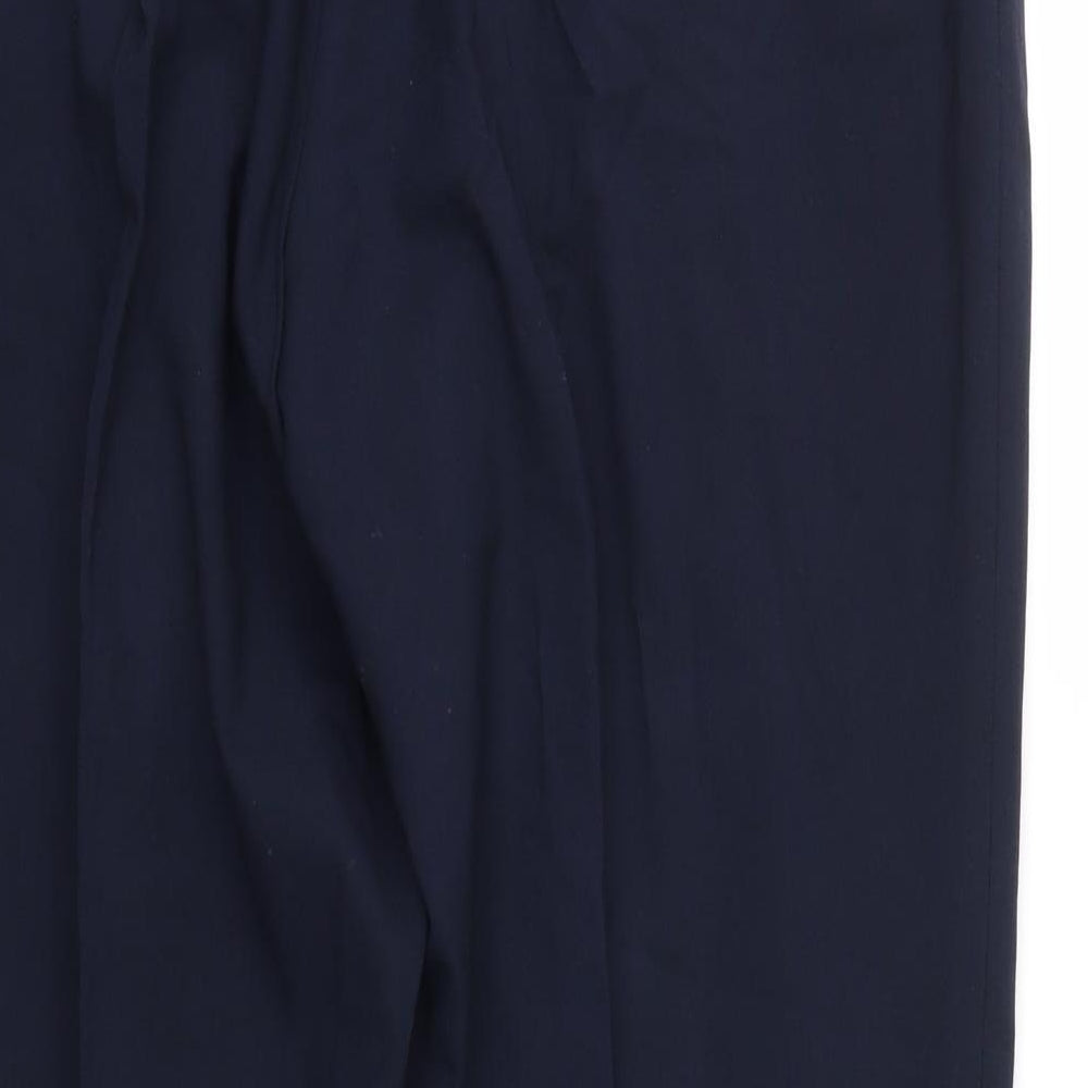 Henley & Knight Mens Blue   Trousers  Size 34 in