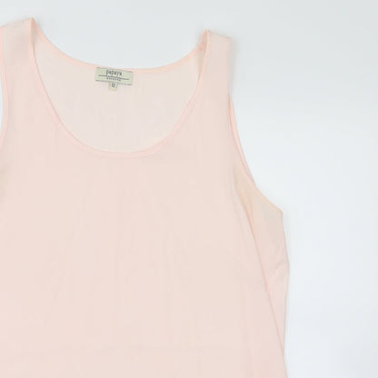 Papaya Womens Pink   Basic Tank Size 12