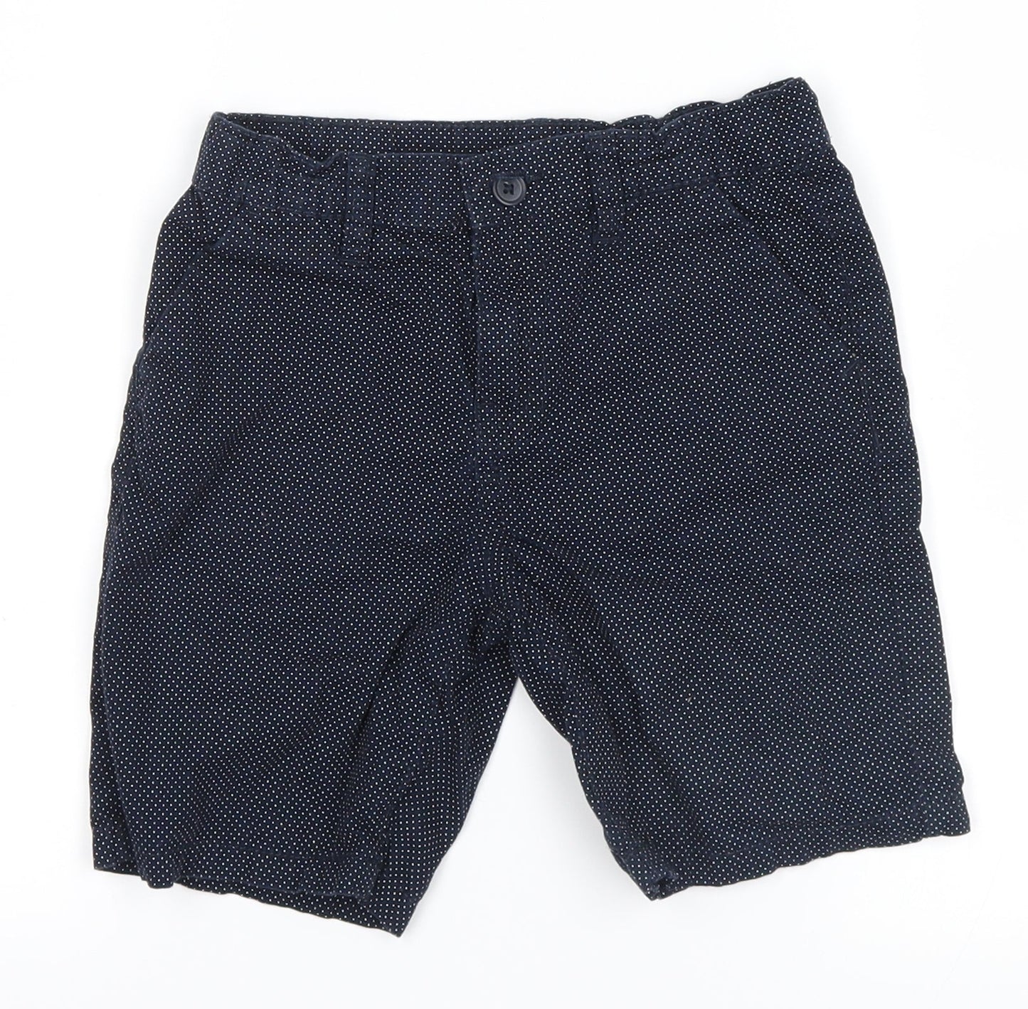 little kids Boys Black Polka Dot  Cargo Shorts Size 5-6 Years