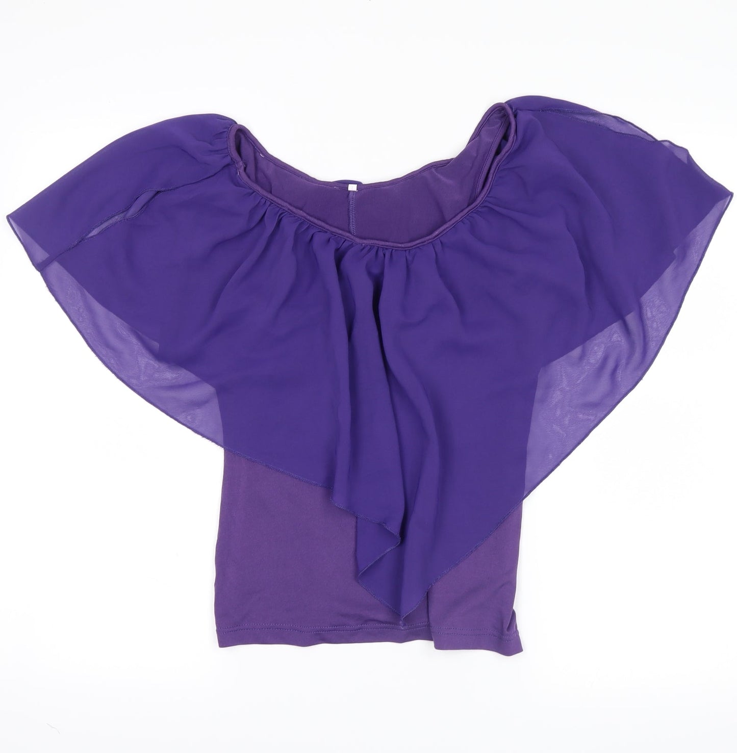 Womens UK Size M no brand Purple Basic Blouse