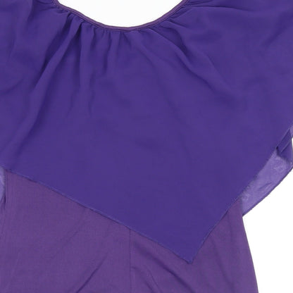 Womens UK Size M no brand Purple Basic Blouse