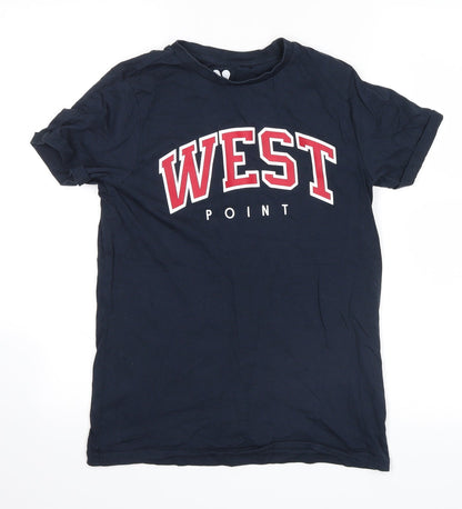 Very Boys Blue   Basic T-Shirt Size 12 Years  - west point